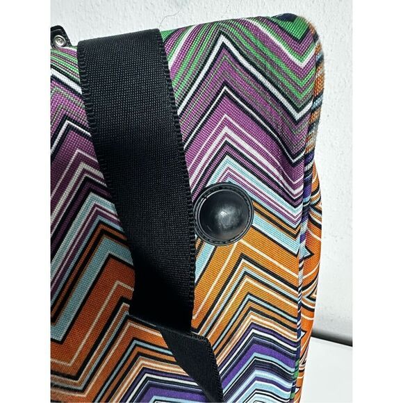 Calpak Duffel Weekend Bag Orange Green See Description - Picture 11 of 15